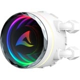 Sharkoon S90 RGB White AIO 360mm, Raffreddamento ad acqua bianco