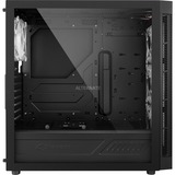 Sharkoon TG5 Pro RGB Midi Tower Nero Nero, Midi Tower, PC, Nero, ATX, micro ATX, Mini-ITX, Acciaio, Vetro temperato, Giocare