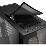 Sharkoon TG5 Pro RGB Midi Tower Nero, Chassis Tower Nero, Midi Tower, PC, Nero, ATX, micro ATX, Mini-ITX, Acciaio, Vetro temperato, Giocare