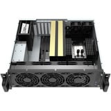 SilverStone RM31 MINI Rackmount Server-Gehäuse, Chassis server rack Nero