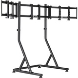 Thermaltake Supporto triplo per monitor nero, per cockpit simulatore di guida GR500, Base per monitor Nero