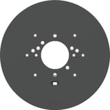 Ubiquiti Gang Box Montageplatte (UACC-GB-Plate-B), Montaggio a soffitto Nero