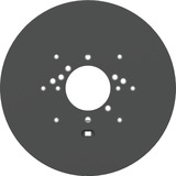 Ubiquiti Piastra di Montaggio per Scatola di Derivazione, Montaggio a soffitto Nero