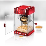 Unold Retro macchina per popcorn 300 W Rosso, Argento 300 W, 220 - 240 V, 50 - 60 Hz, 250 x 286 x 433 mm, 3,2 kg