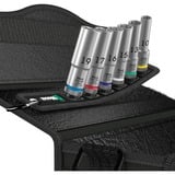 Wera 05004565001 bussola e set di bussole, chiave combinata   Nero, Set di bussole, 1/2", Metrico, 6 testina/e, 10,13,15,16,17,19 mm, 290 mm