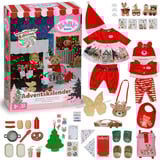 ZAPF Creation BABY born Advent Calendar 43cm, Accessori della bambola BABY born Advent Calendar 43cm, Set di vestiti per bambola, 3 anno/i