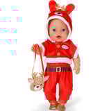 ZAPF Creation BABY born Advent Calendar 43cm, Accessori della bambola BABY born Advent Calendar 43cm, Set di vestiti per bambola, 3 anno/i