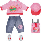 ZAPF Creation BABY born Snack Shop Outfit 43cm, Accessori della bambola BABY born Snack Shop Outfit 43cm, Set di vestiti per bambola, 3 anno/i
