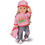 ZAPF Creation BABY born Snack Shop Outfit 43cm, Accessori della bambola BABY born Snack Shop Outfit 43cm, Set di vestiti per bambola, 3 anno/i