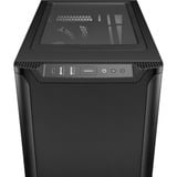 be quiet! PURE BASE 501 Black Midi Tower Nero, Chassis Tower Nero, Midi Tower, PC, Nero, ATX, micro ATX, Mini-ITX, Acrilonitrile butadiene stirene (ABS), Acciaio, 17,8 cm