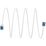 goobay Cavo patch ultraflessibile Cat.6a slim, U/UTP bianco