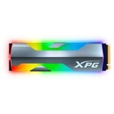 ADATA SPECTRIX S20G M.2 500 GB PCI Express 3.0 3D NAND NVMe, Disco a stato solido alluminio, 500 GB, M.2, 2500 MB/s