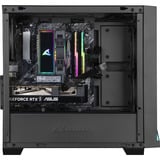 ALTERNATE PC da gaming Window Edition • RTX 5060 • AMD Ryzen™ 5 5600 • 16 GB RAM, PC Gaming Nero/trasparente