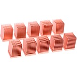 Alphacool 17426 parte e accessorio del sistema di raffreddamento del computer Dissipatore rame, Dissipatore, Rame, Rame, 10 mm, 10 mm, 65 g