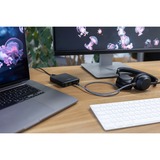 Ansmann Caricatore da scrivania USB DC465PD, Caricabatterie Nero