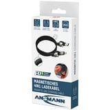 Ansmann Cavo di ricarica magnetico 4 in 1 Nero