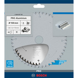 Bosch 2 608 837 762 lama circolare 15 cm 1 pz, Lama per sega Alluminio, 15 cm, 1 cm, 1,3 mm, 10000 Giri/min, 1,8 mm