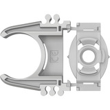 Bosch Clip per tubo PRO EPC-20, 100 pezzi, Fascetta stringitubo grigio chiaro