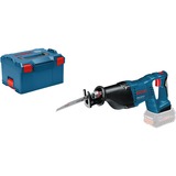 Bosch GSA 18V-LI Professional Nero, Blu, Scambiarsi sega blu/Nero, Deep discharge, Surriscaldamento, Sovraccarico, Nero, Blu, 2,8 cm, 25 cm, 2 cm, 88 dB
