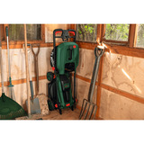 Bosch Tosaerba a batteria Rotak18V-34, 18 Volt + set di avviamento + tappo per pacciamatura, Rasaerba verde/Nero