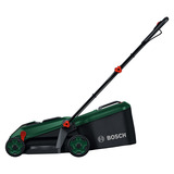 Bosch Tosaerba a batteria Rotak18V-34, 18 Volt + set di avviamento + tappo per pacciamatura, Rasaerba verde/Nero