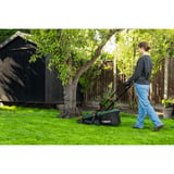 Bosch Tosaerba a batteria Rotak18V-34, 18 Volt + set di avviamento + tappo per pacciamatura, Rasaerba verde/Nero