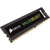 Corsair Value Select 8GB PC4-17000 memoria 1 x 8 GB DDR4 2133 MHz Nero, 8 GB, 1 x 8 GB, DDR4, 2133 MHz, 288-pin DIMM