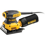 DEWALT Levigatrice vibrante DWE6411-QS, 108x115 mm, Levigatrice orbitale giallo/Nero