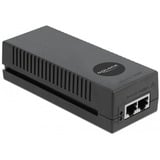 DeLOCK 87766 adattatore e invertitore Interno 30 W Nero, Iniettore PoE Nero, Videocamere di sicurezza, Interno, 100 - 240 V, 50/60 Hz, 30 W, 52 V