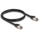 DeLOCK Cavo di rete RJ-45 Cat.6a U/FTP ultra flessibile Nero