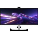 Dell Webcam USB-C Pro P3426WEV per monitor, Monitor LED Nero/Argento