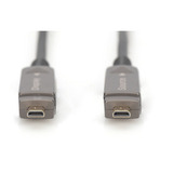 Digitus AK-330127-300-S, Cavo Nero