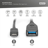 Digitus Adattatore USB Type-C Nero