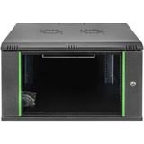 Digitus Alloggiamento a parete Serie Dynamic Basic - 600 x 450 mm (L x P), IT armadio Nero, Da parete, 7U, 60 kg, Lucchetti, 24 kg, Nero