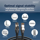 Digitus Cavo patch Cat 8.1 S-FTP 2 metri Nero