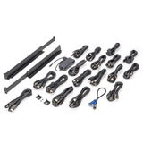 Digitus Console KVM LCD HD modulare con TFT 17" 16 porte HDMI, Switch KVM Nero