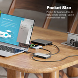 Digitus DA-70916, Docking station grigio/Nero