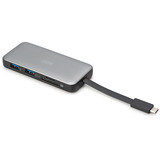 Digitus DA-70916, Docking station grigio/Nero