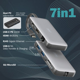 Digitus DA-70916, Docking station grigio/Nero