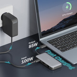 Digitus DA-70916, Docking station grigio/Nero