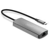 Digitus Extender video 4K USB-C > HDMI, 30 metri, Estensione HDMI Nero