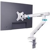 Digitus Supporto per monitor design singolo, 35", 10 kg, Base per monitor bianco