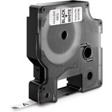 Dymo D1 etichette originali | stampa nera su bianco | 6 mm x 7 m | etichette autoadesive per etichettatrice LabelManager | 1 Pezzo, Nastro di scrittura Nero su bianco, Poliestere, Belgio, -18 - 90 °C, DYMO, LabelManager, LabelWriter 450 DUO