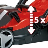 EINHELL GE-CM 36/34-1 Li-Solo Tagliaerba a spinta Batteria Nero, Rosso rosso/Nero, Tagliaerba a spinta, 33,5 cm, 2,5 cm, 6,5 cm, 30 L, 4 ruota(e)