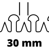 EINHELL GE-EH 6560 Lama singola 650W 3400g, Tagliasiepi rosso/Nero, 650 W, 220-240, 3,4 kg