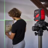 EINHELL Laser a linee incrociate TC-LL 2 G, Attraversare la linea laser Nero/Rosso