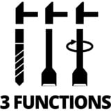 EINHELL Martello perforatore TE-RH 40 3F, Trapano a percussione rosso/Nero