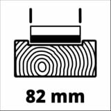 EINHELL Pialla elettrica TE-PL 900, Aereo elettrico rosso/Nero