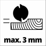 EINHELL Pialla elettrica TE-PL 900, Aereo elettrico rosso/Nero