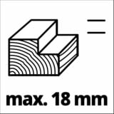 EINHELL Pialla elettrica TE-PL 900, Aereo elettrico rosso/Nero